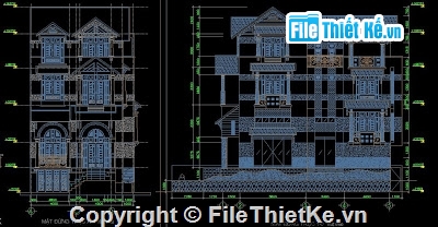 File thiết kế,Thiết kế biệt thự,mẫu biệt thự,biệt thự đẹp,nhà phố đẹp